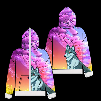 acheter Multi Style numérique 3D Sublimation Fermeture à glissière Hoodie partout Impression sur demande Léger online manufacture