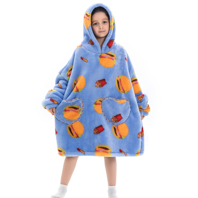 acheter BSCI Anti Pilling Couvertures Portables Pyjamas Pullovers superbes paresseux Pour les enfants online manufacture