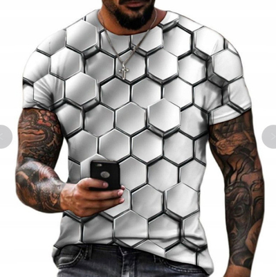 acheter O-Neck Abstract Harajuku T-shirts surdimensionnés personnalisés online manufacture