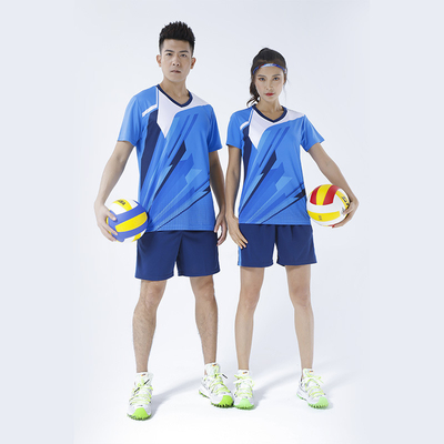 acheter Uniforme de volley-ball personnalisé Costume de fitness Sports pour hommes et femmes Uniforme d'entraînement imprimé respirant online manufacture
