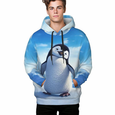 acheter Unisexe 3D imprimé Sweatshirt à capuche Pullover décontracté avec gros poches online manufacture