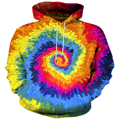 acheter Graffiti hip-hop imprimé sweat-shirts en capuchon pour hommes pull unisexe online manufacture