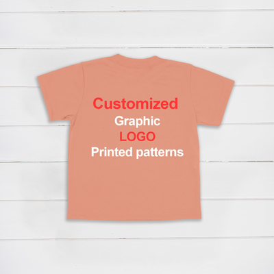 Personnalisation T-shirts à col rond sublimation imprimé Plus taille