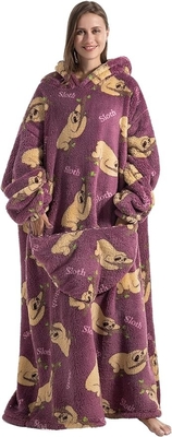 Sweat-shirt à couverture chaude Sherpa à capuche