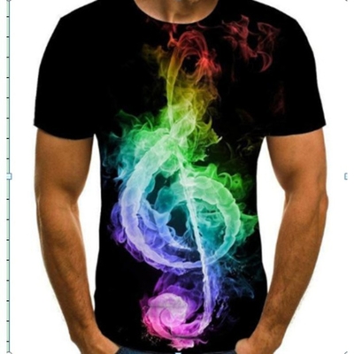 T-shirts de sublimation de couleur à collier rond de teinture à cravate T-shirts sublimés sur mesure