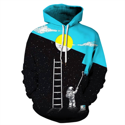 Logo personnalisé Full Sublimation Hoodies coton polyester Hoodie vêtements de couple