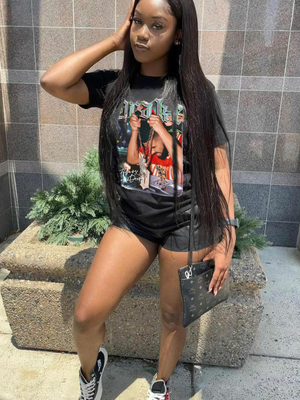 T-shirt graphique anti-poussière surdimensionné T-shirt imprimé sur demande OEM