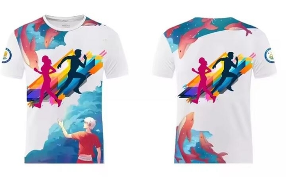 T-shirt surdimensionné imprimé plus taille T-shirt de gym rapide et sec