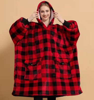 Poche géante personnalisée, taille unique, pour femmes, grosse chemise à capuche.