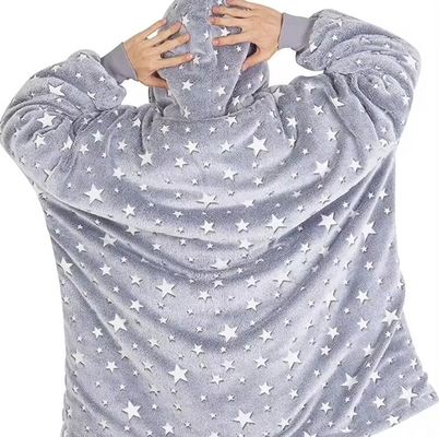 Couleurs variées Couvertures à capuche surdimensionnées Sweat-shirt extra chaud
