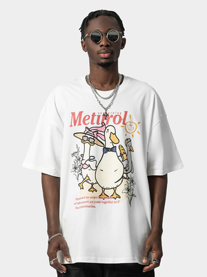 T-shirt à manches courtes de style masculin