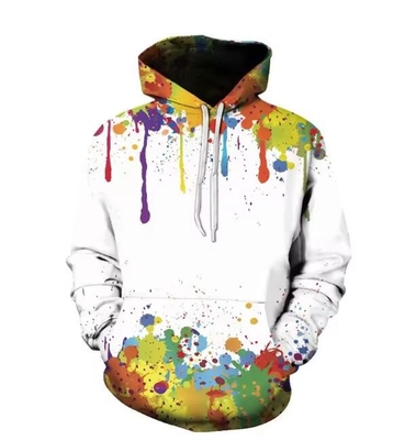 Vêtements à capuche ultra-doux à impression surdimensionnée