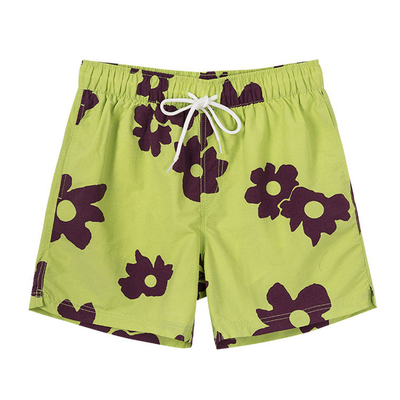 Conception personnalisée Votre propre logo Sublimation Imprimé Shorts de planche imperméables à l' eau Four Way Stretch Bains