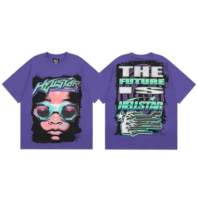 T-shirt surdimensionné T-shirt vintage à manches courtes décontracté Vêtements de rue décontractés Tops unisexes lavés