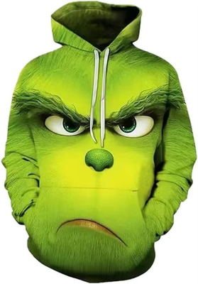 Unisexe chemisier de Noël avec capuche, sweat-shirt, pull Halloween avec capuche et poche.