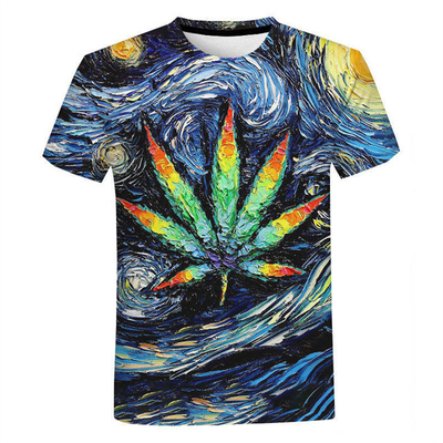 T-shirts imprimés pour hommes sur mesure T-shirts imprimés graphiques T-shirts imprimés 3D vêtements